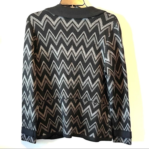Zig zag knit blazer - Picture 4 of 8